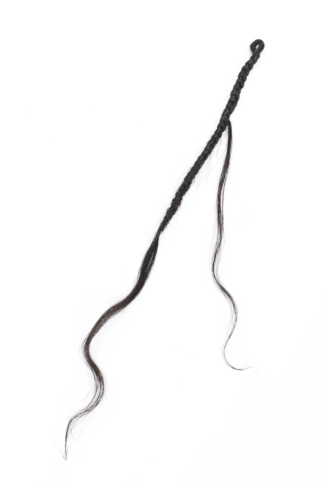 10 Inch Mermaid Crochet Bob Braids with Human Hair Curls BB03 - Image 2