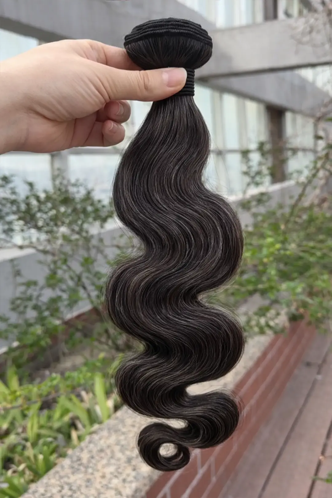 Natural Grey Hair Salt And Pepper Brazilian Hair Bundles - Image 3