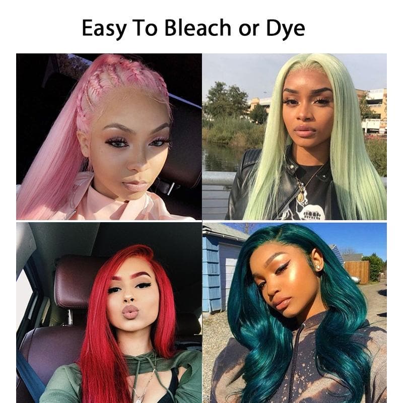 13x6 Hd Lace 613# Bone Straight Wigs-HD24 - Image 9