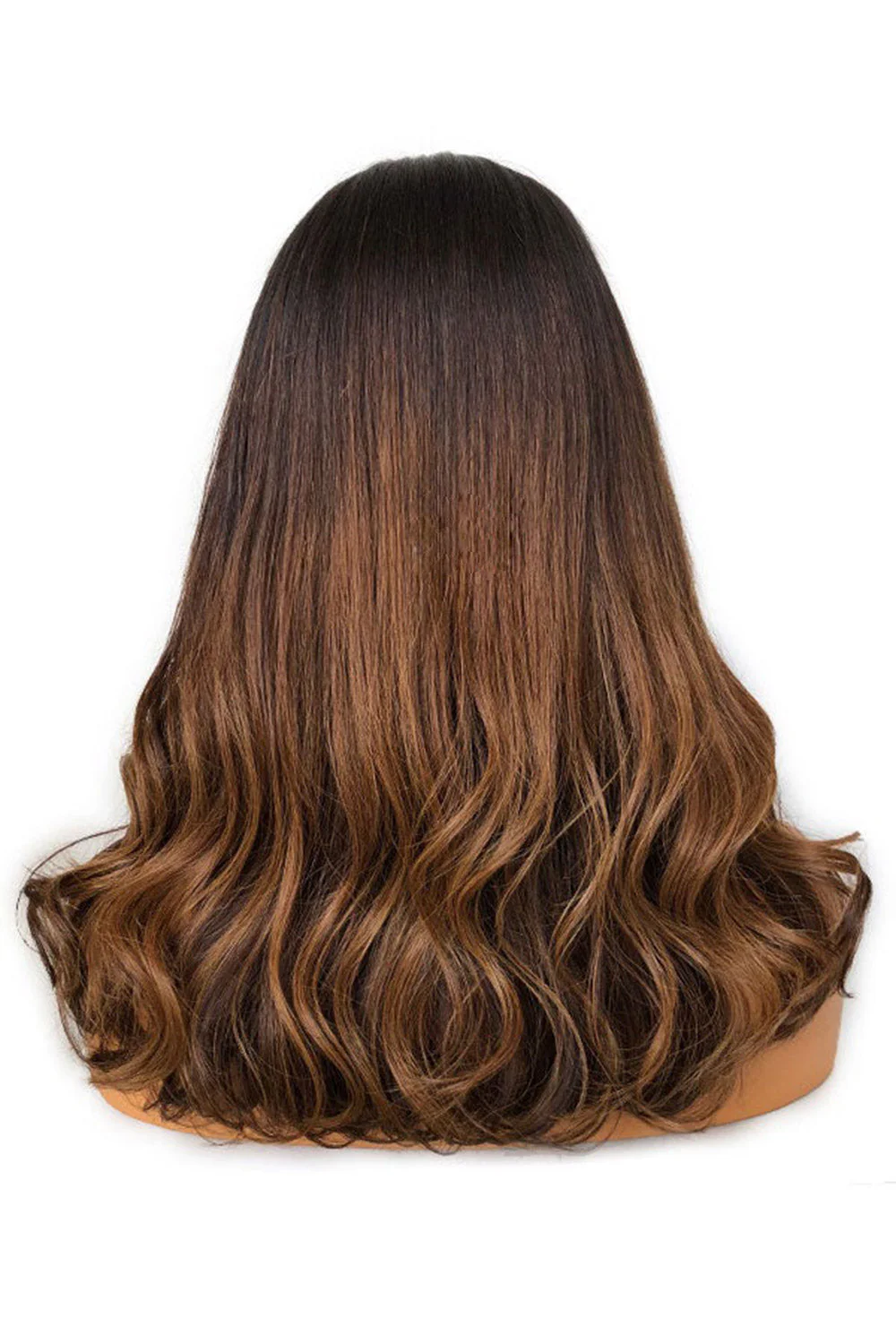 13x6 HD Lace Brown with Highlight Wave Wigs-HD15 - Image 5