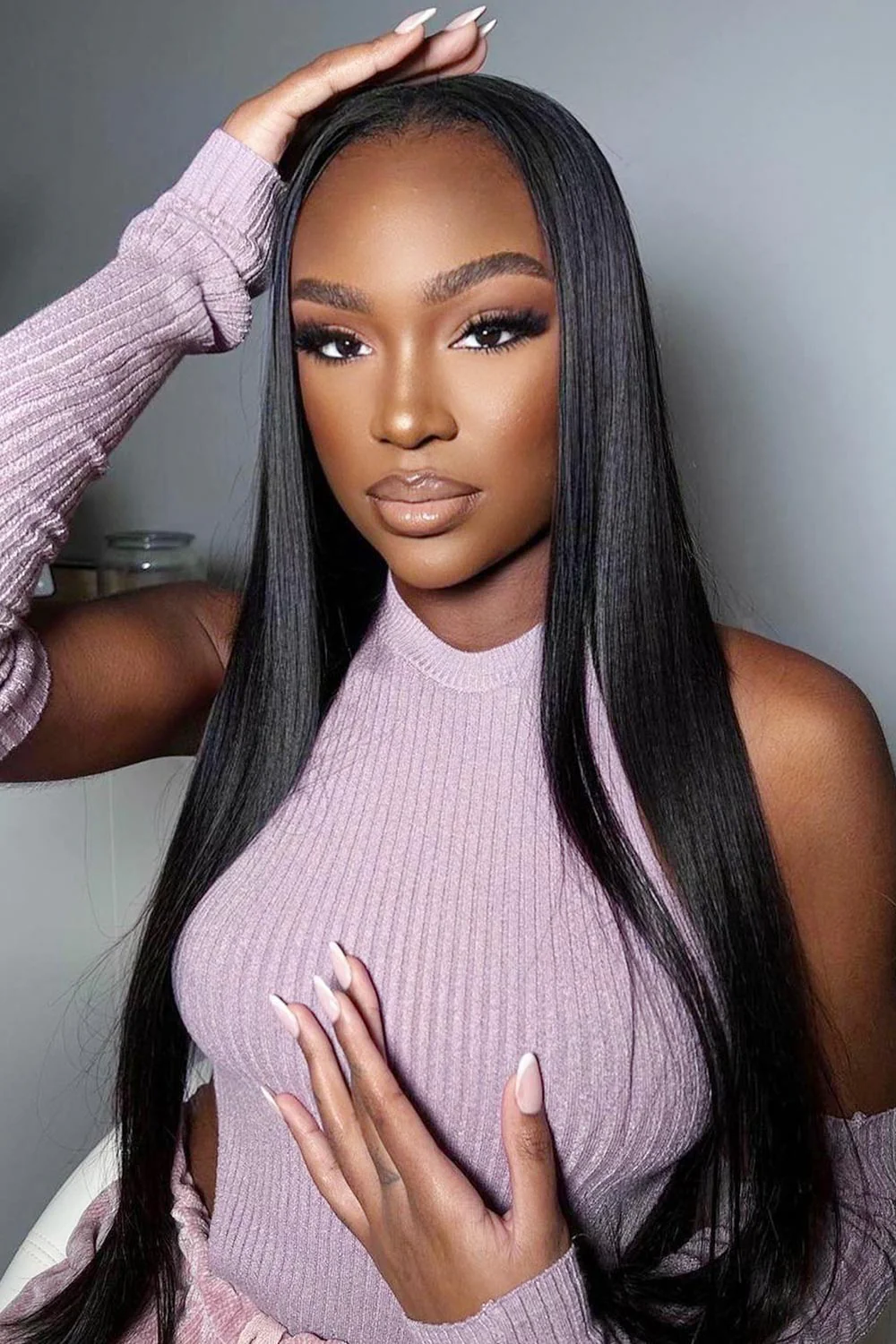 13x6 HD Lace Silky Straight Wigs-HD06