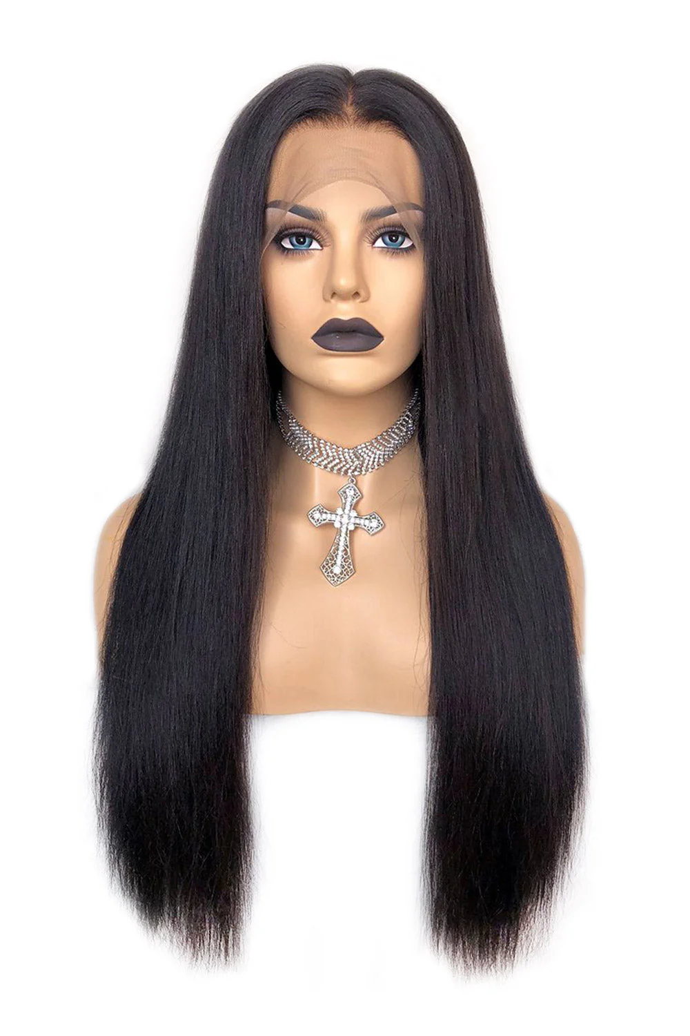 13x6 HD Lace Silky Straight Wigs-HD06 - Image 2