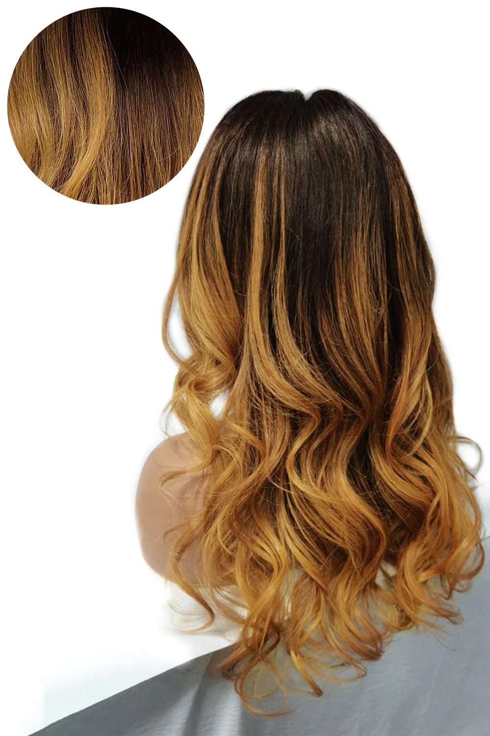 13x6 HD Ombre Honey Blonde Body Wave-HD11 - Image 4
