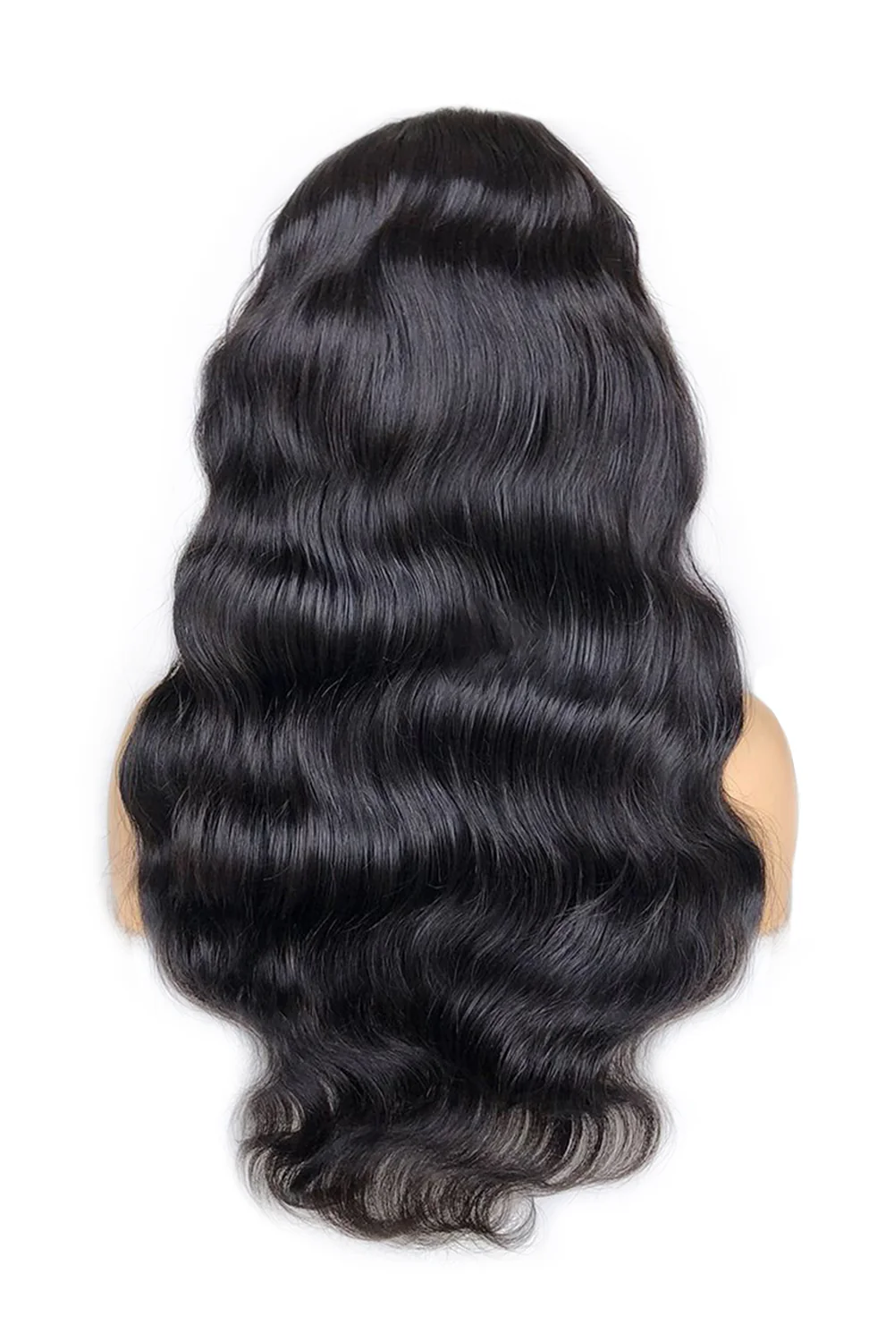 13x4 Full Frontal Lace Wigs Body Wave 250% Density Long Black Hair - Image 7