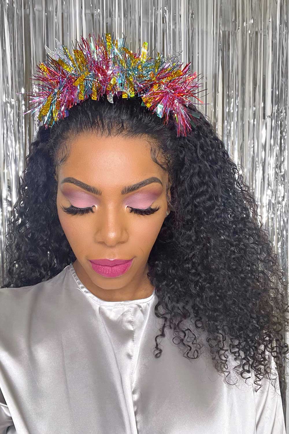 13x4 Full Lace Frontal Wigs Water Wave Natural Black Virgin Hair - Image 3