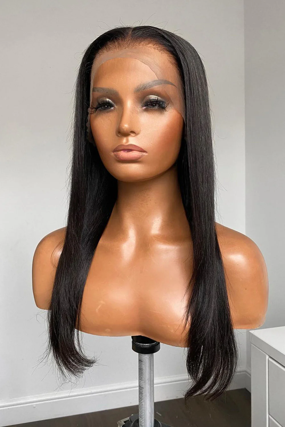 13x4 Lace Front Wig Upgrade Full Lace Straight Glueless Knotless - Image 7