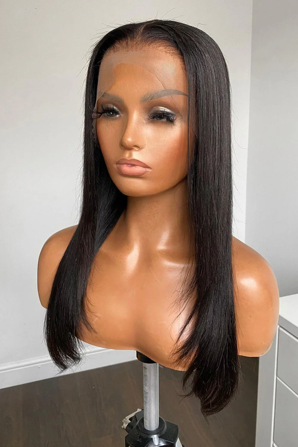13x4 Lace Front Wig Upgrade Full Lace Straight Glueless Knotless - Image 9