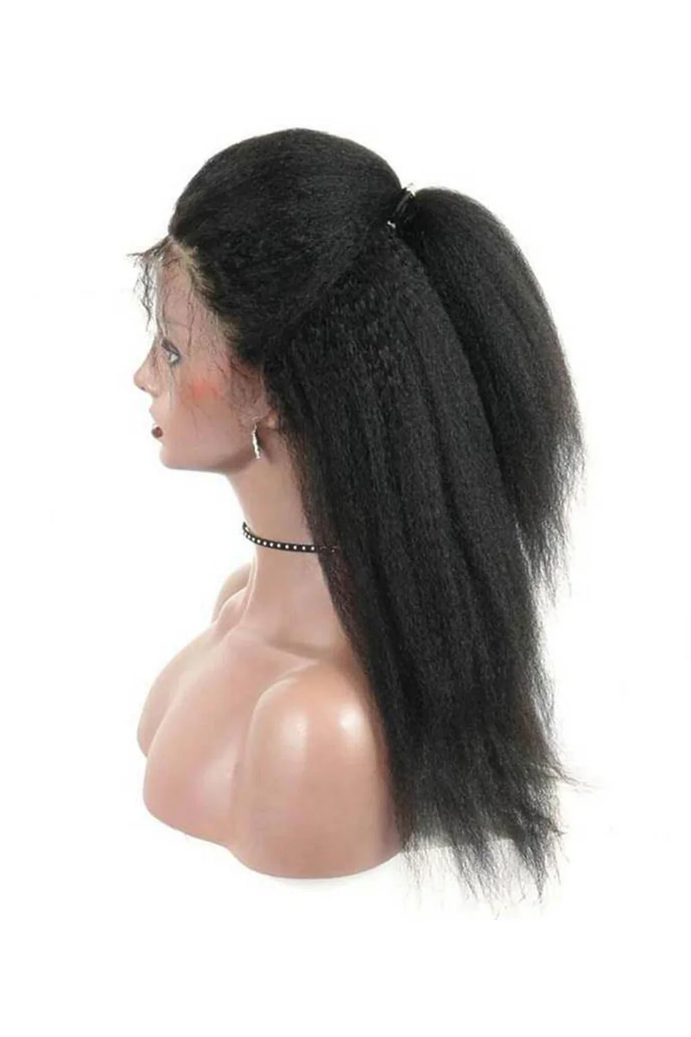 13x4 Full Lace Frontal Wigs Kinky Straight for African American Women - Image 5