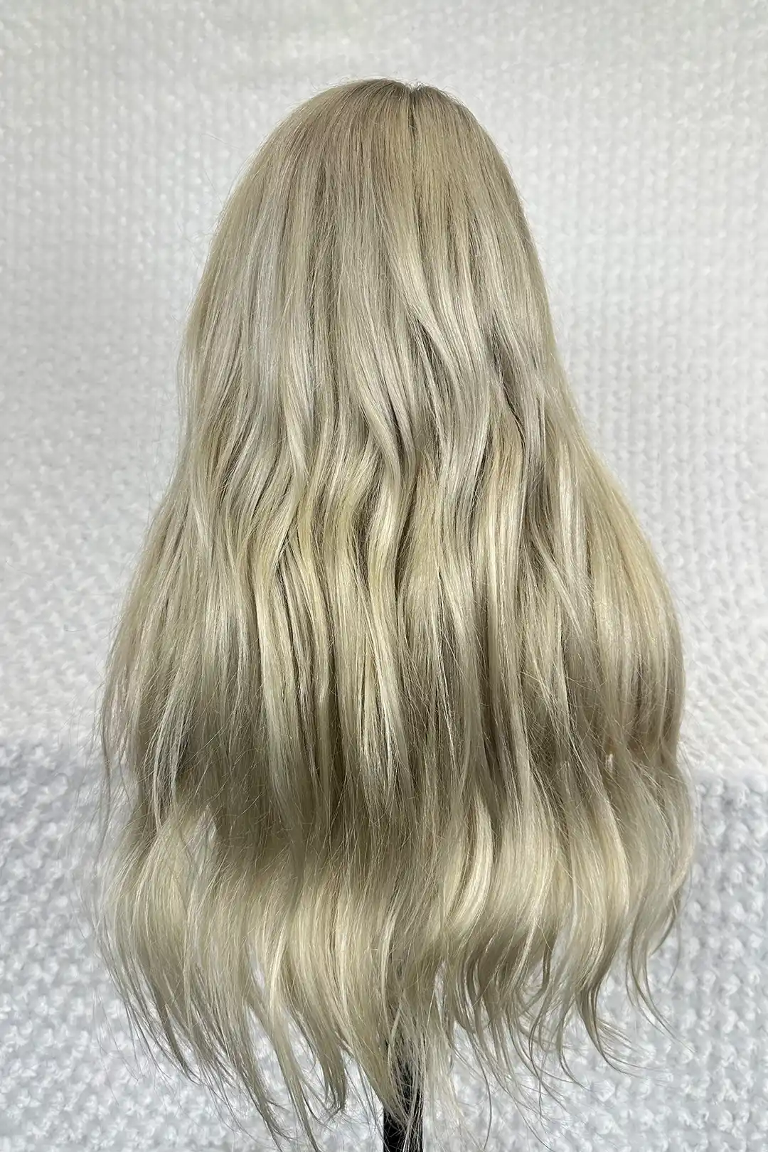 13x6 Glueless Side Part Wigs Ombre Light Blonde Wave Hair - Image 4