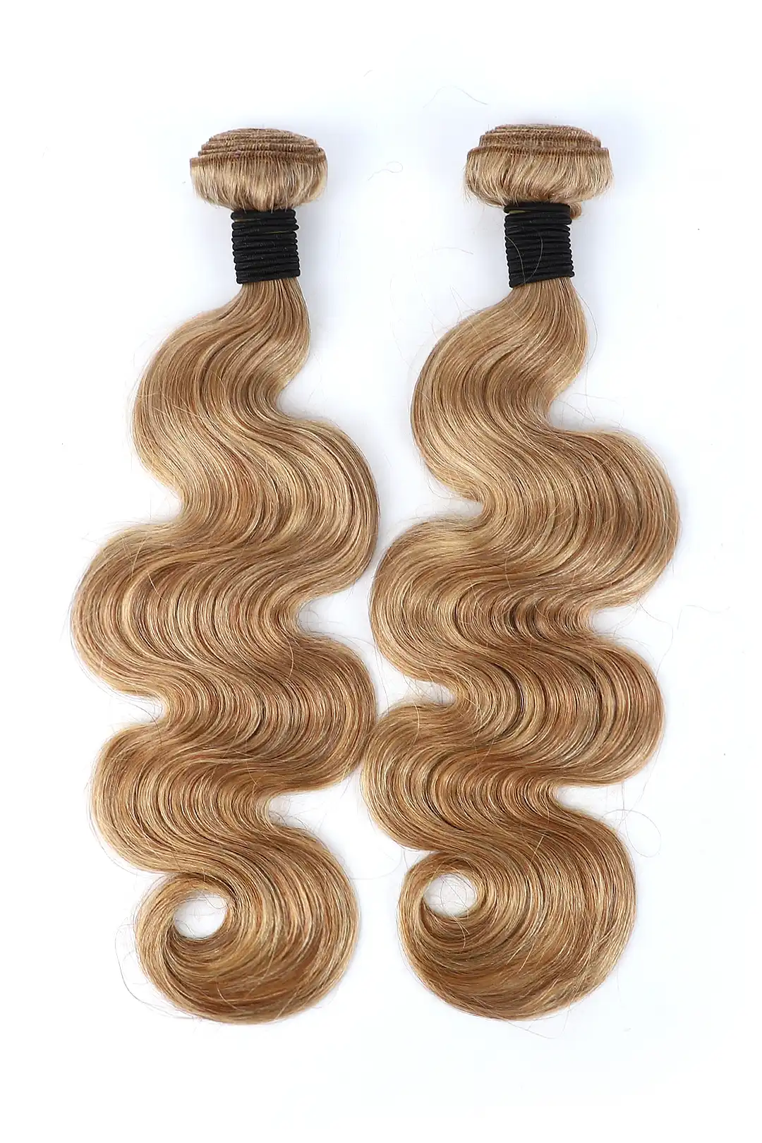 #27 Honey Blonde Body Wave Brazilian Hair Bundles Sew in Extensions - Image 5