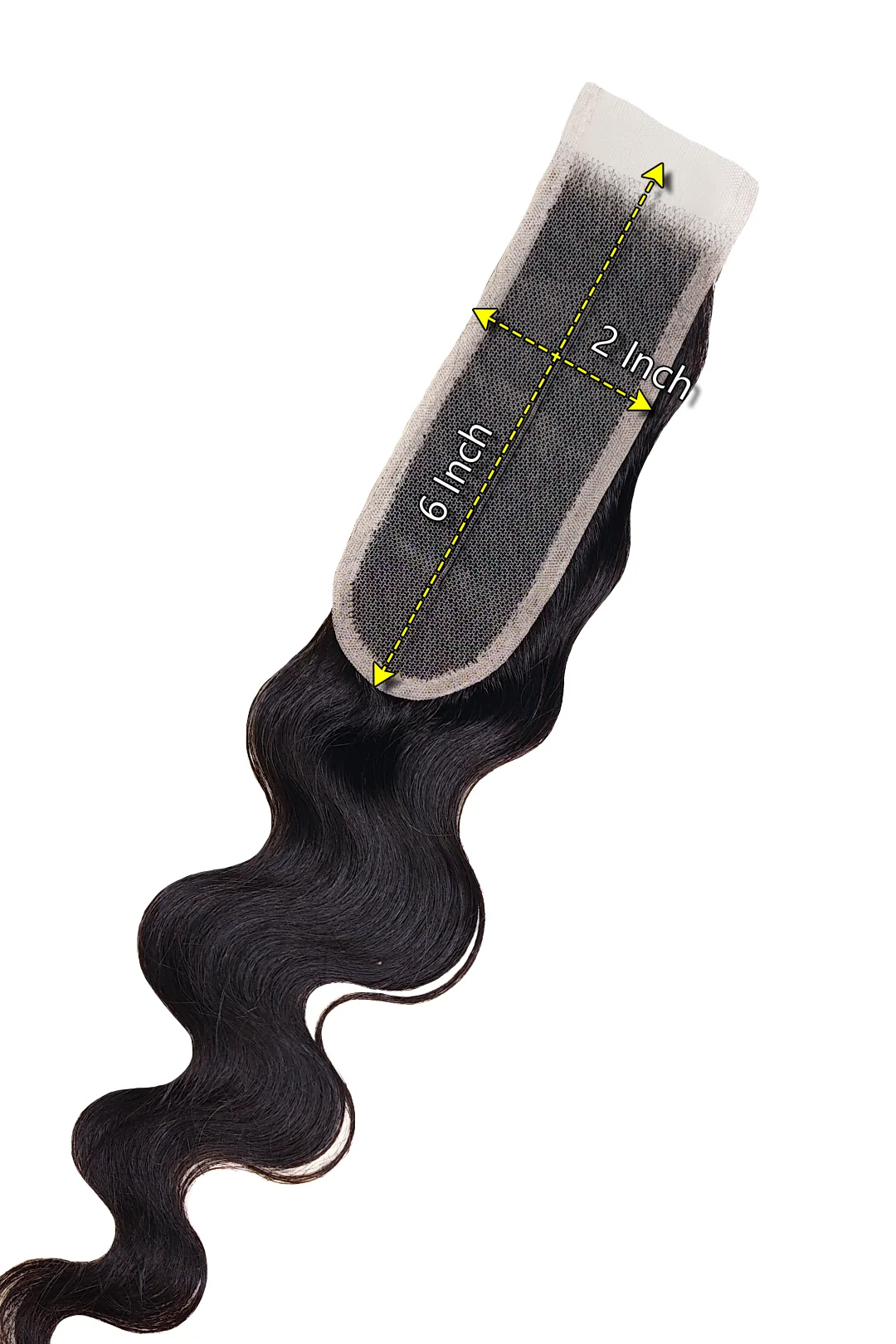 2x6 HD Body Wave Lace Closure - Image 3