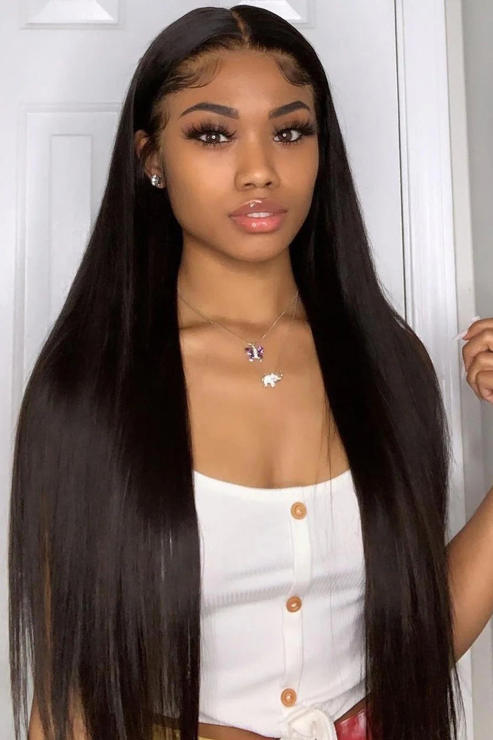 360 Lace Straight Wigs 3601 - Image 10
