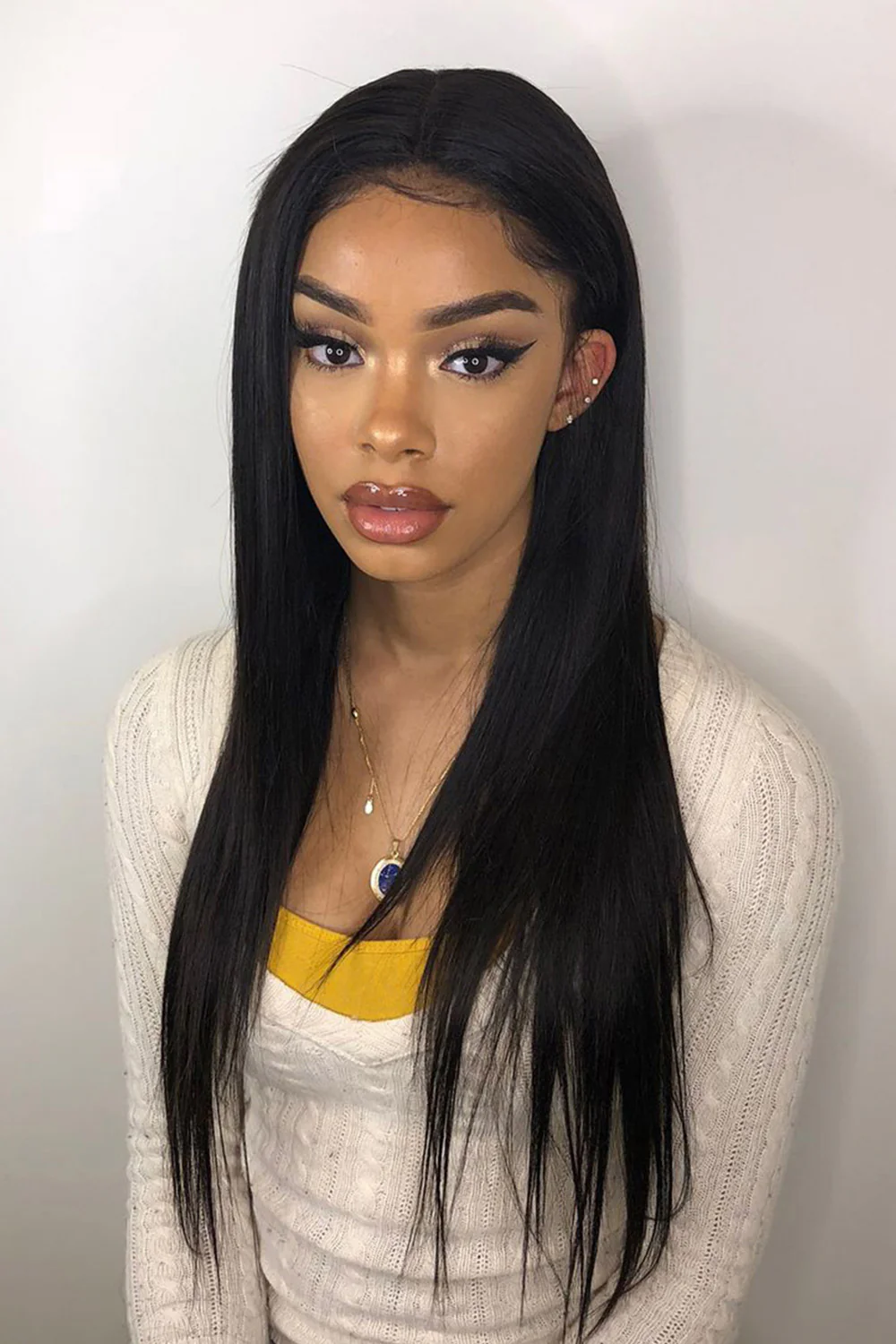 360 Lace Straight Wigs 3601 - Image 3