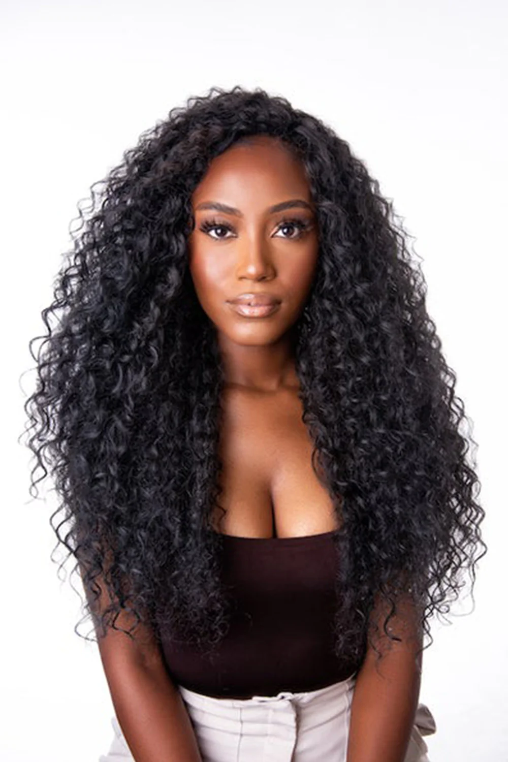 360 Lace Deep Curly Wigs 3604 - Image 3