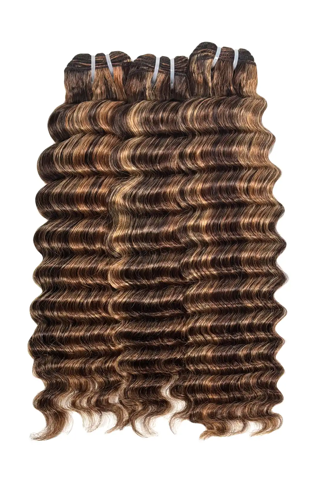#4/27/30 Piano Color Cambodia Virgin Hair Bundles Deep Wave - Image 3