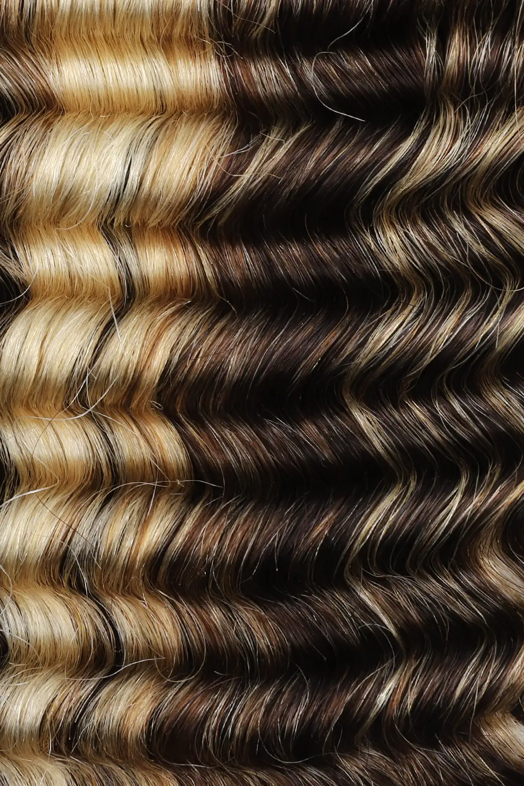#4A/27/613 Piano Color Deep Wave Bulk Hair for Braiding - Image 4