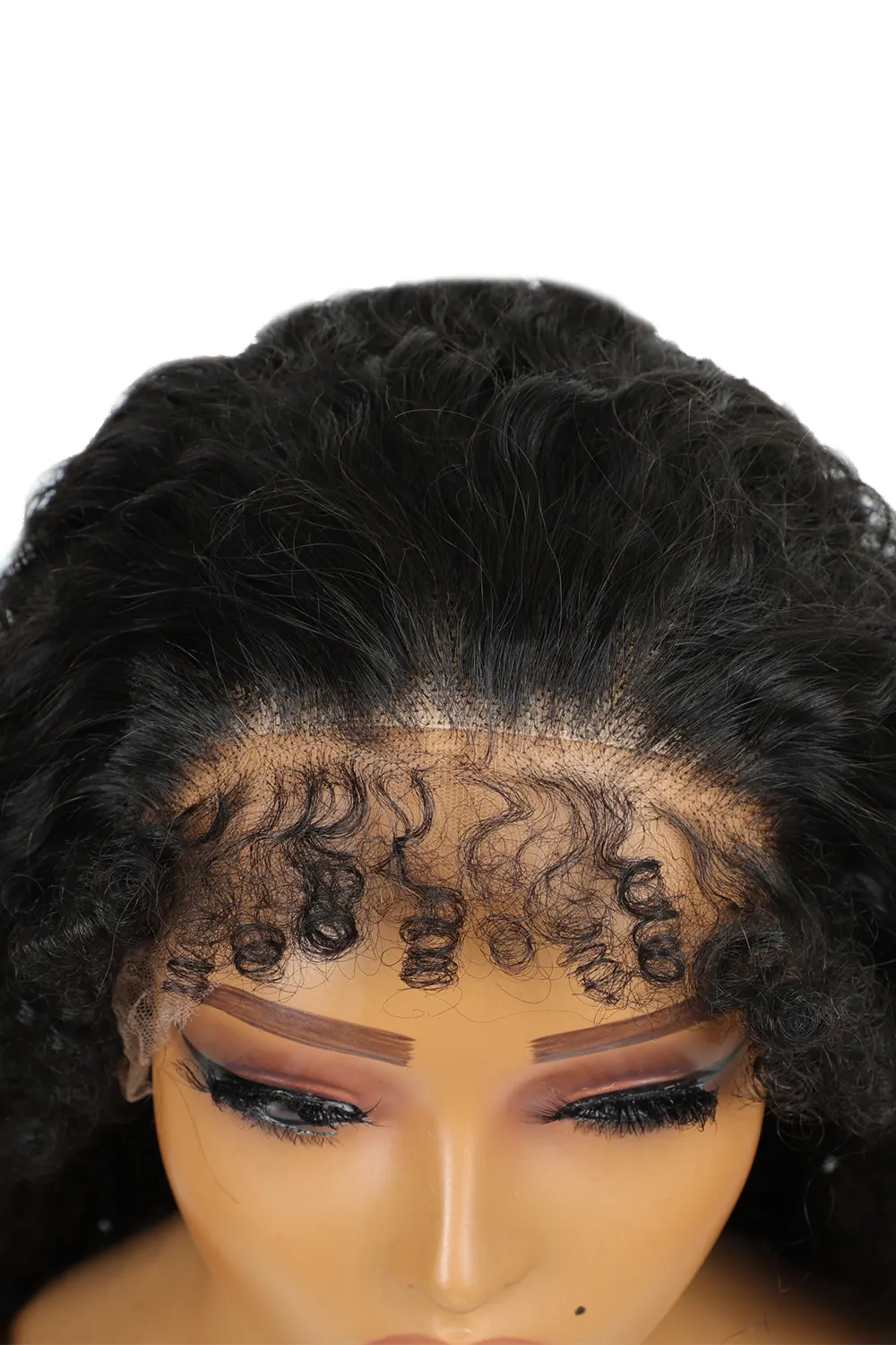 4B Edge Wig Curl 13x6 HD Lace Frontal Natural Hairline - Image 4