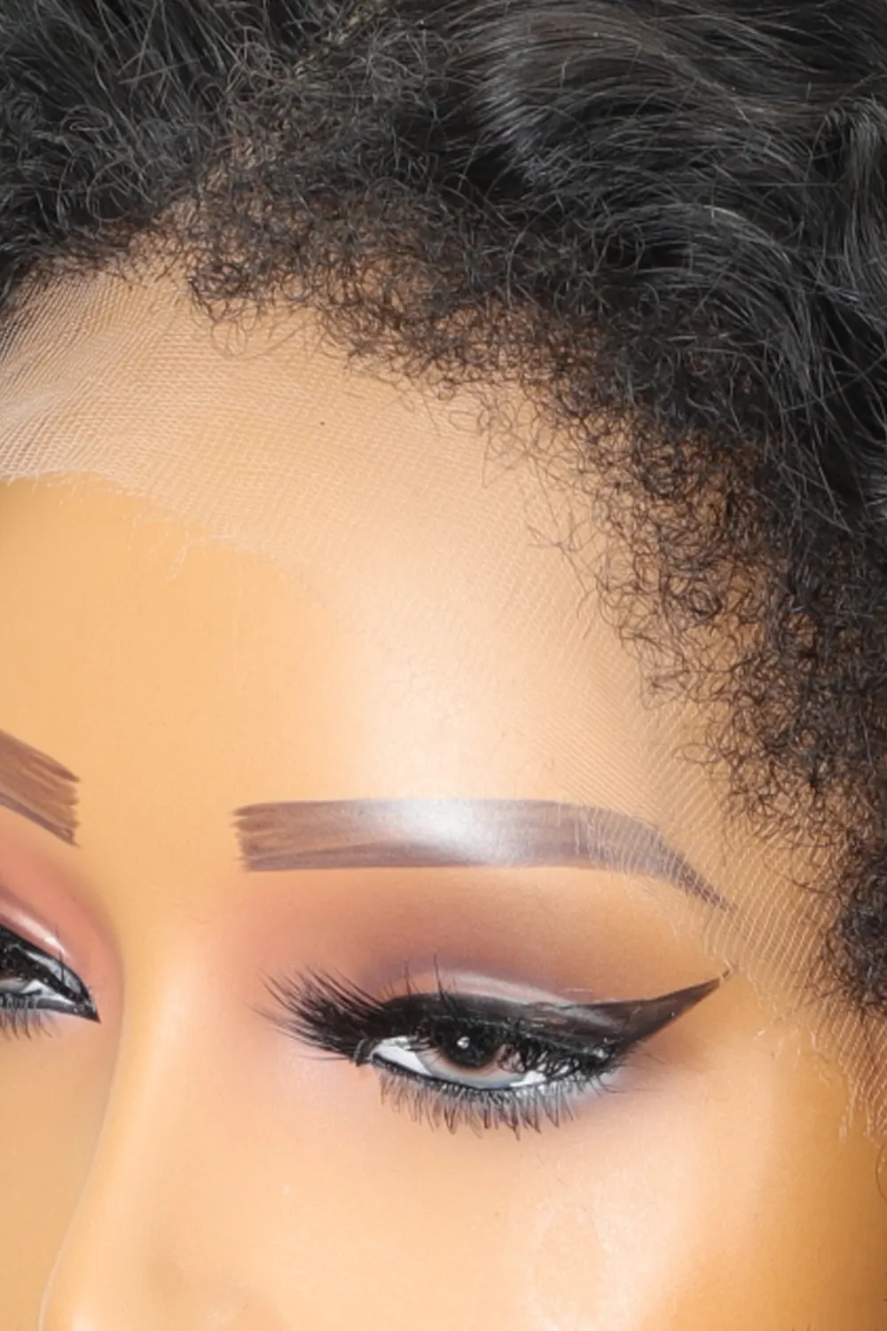4C Edge Wig Jerry Curl 13x6 HD Lace Frontal Natural Hairline - Image 7