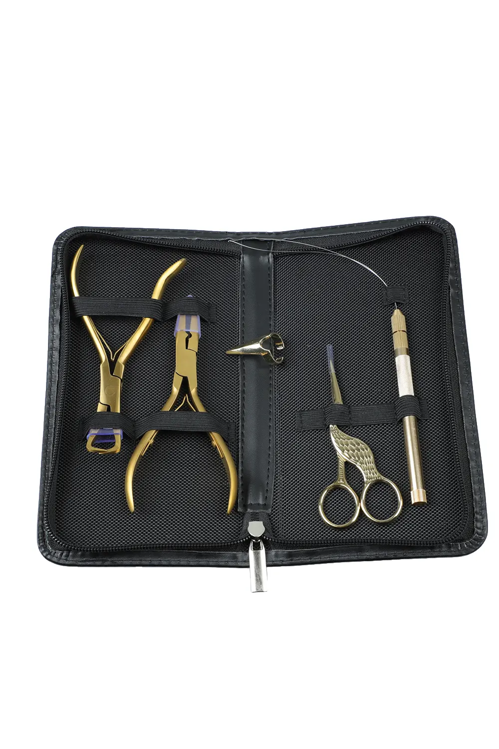 5 Pc Micro Bead Hair Extensions Kit Professional Tool for Hairstylists