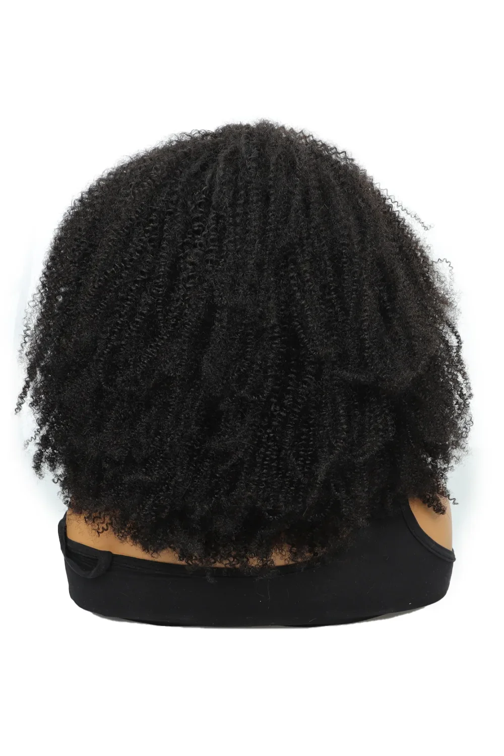 5x5 Glueless HD Lace Closure Afro Wig Kinky Curly 4C Hair - Image 3