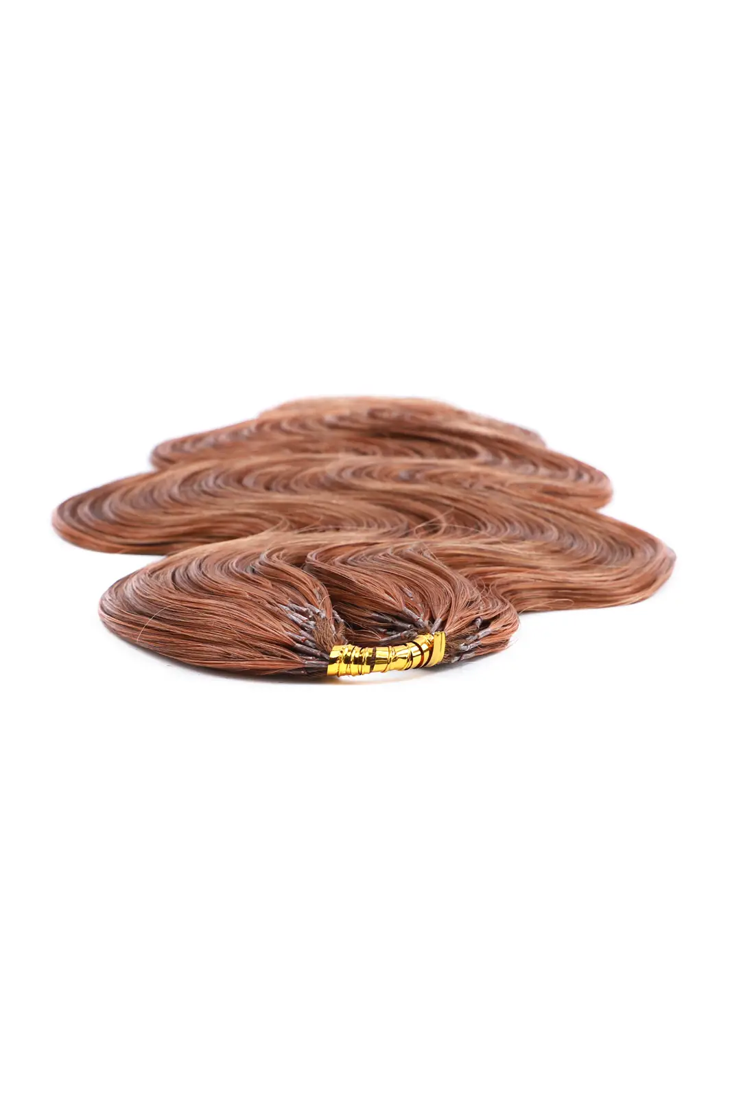 Auburn Brown #30 Body Wave Feather Crochet Human Hair Miracle Knots - Image 2
