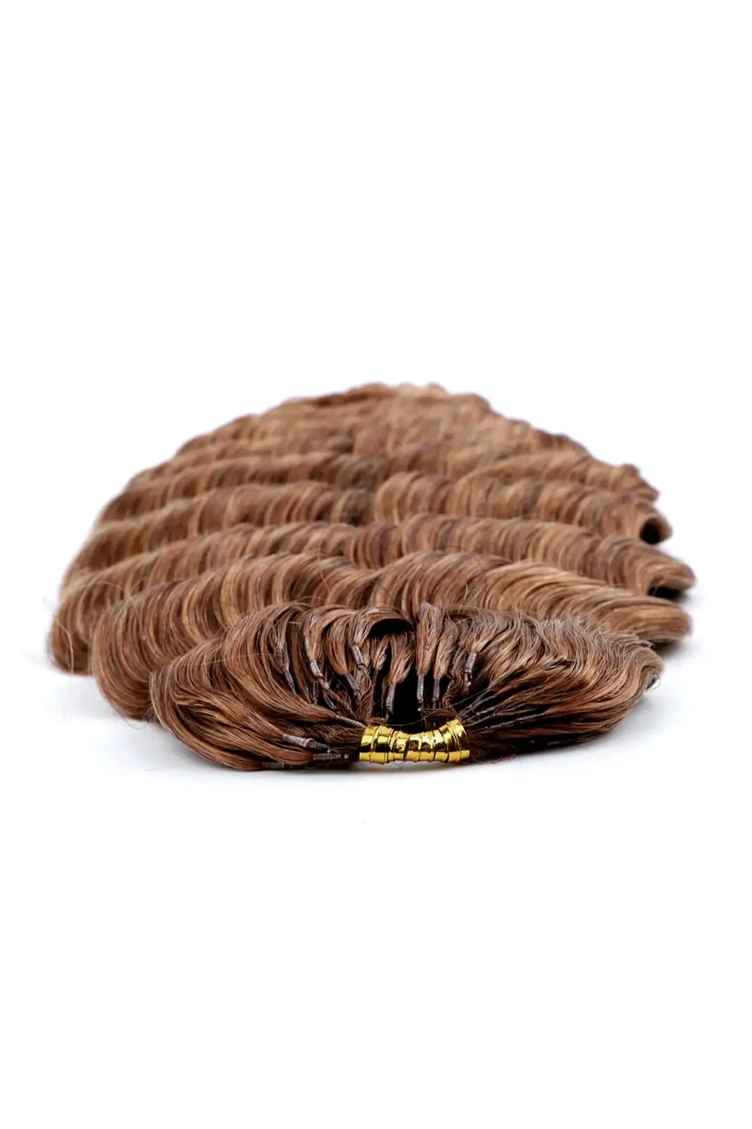 Auburn Brown #30 Deep Wave Feather Crochet Miracle Knots Human Hair - Image 2