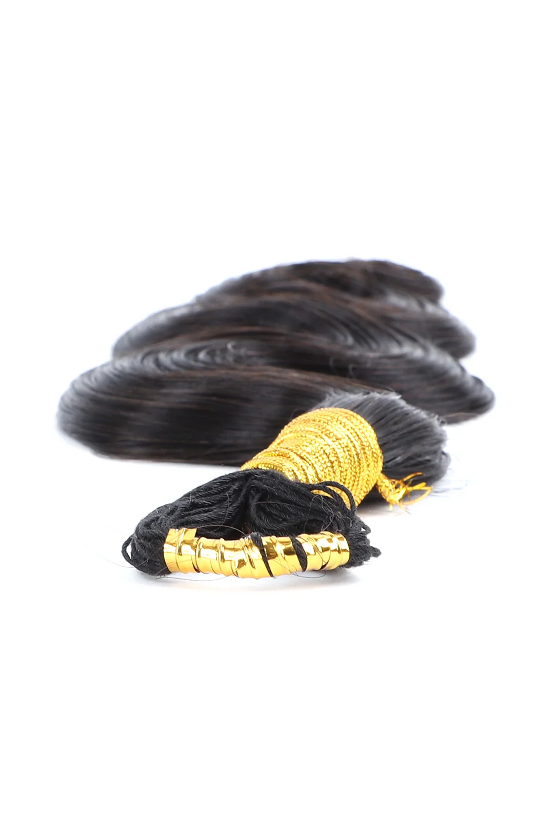 Double Drawn Braiding Feather Crochet Hair – Body Wave Long Cord for Miracle Knots - Image 2