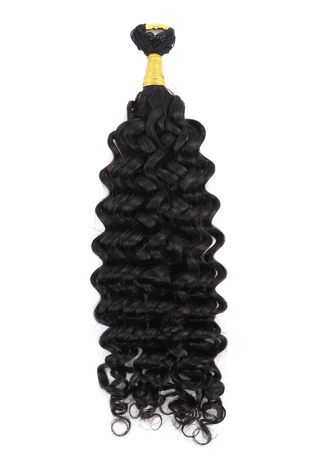 Double Drawn Braiding Feather Crochet Hair – Spanish Curly Long Cord for Miracle Knots