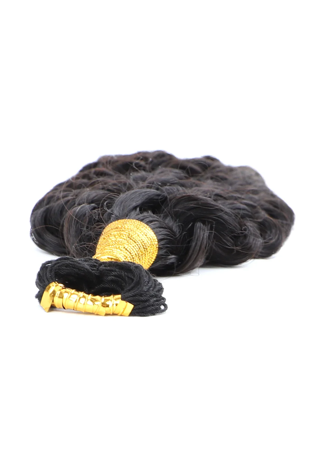 Double Drawn Braiding Feather Crochet Hair – Spanish Curly Long Cord for Miracle Knots - Image 3