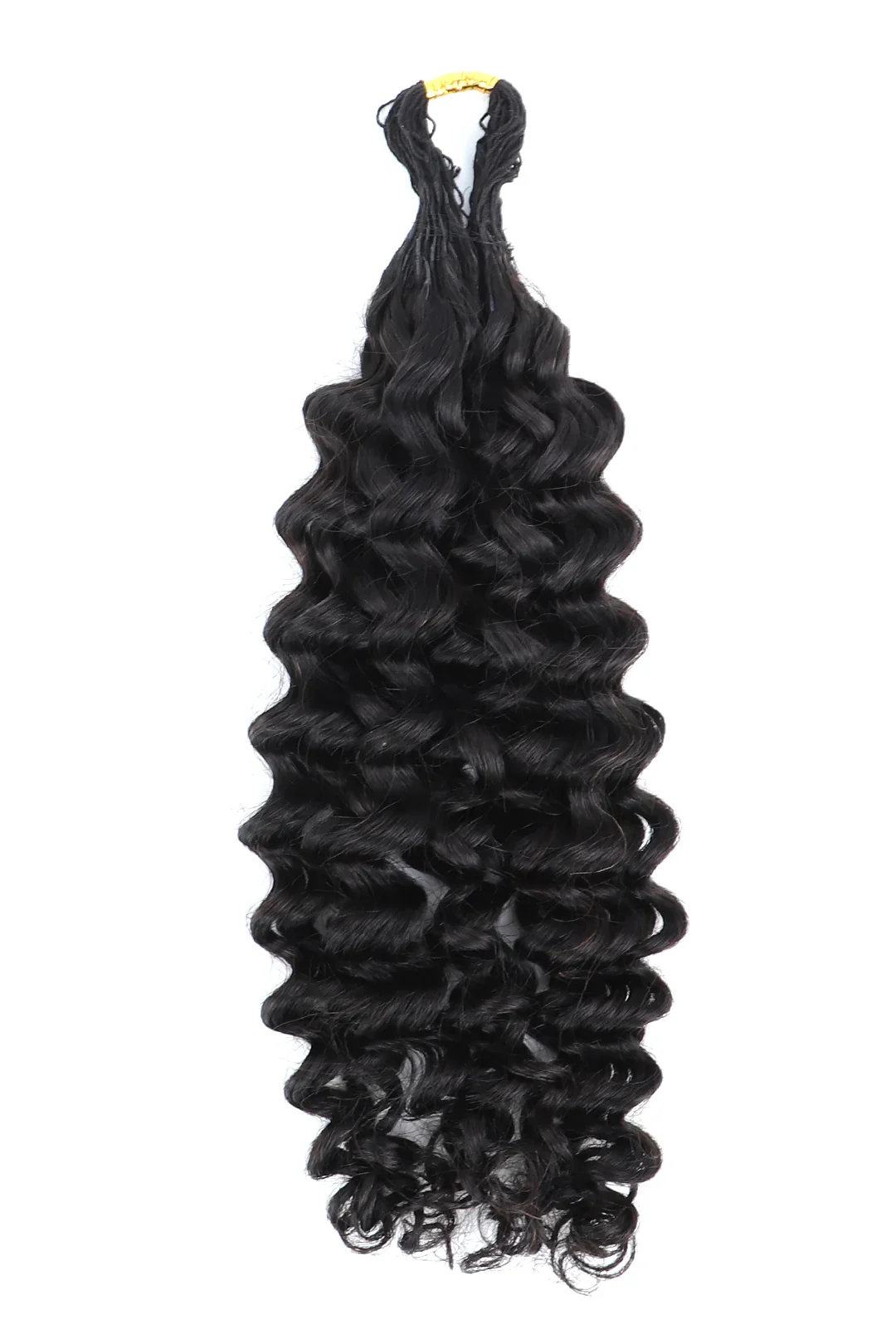 Double Drawn Braiding Feather Crochet Hair – Spanish Curly Long Cord for Miracle Knots - Image 6