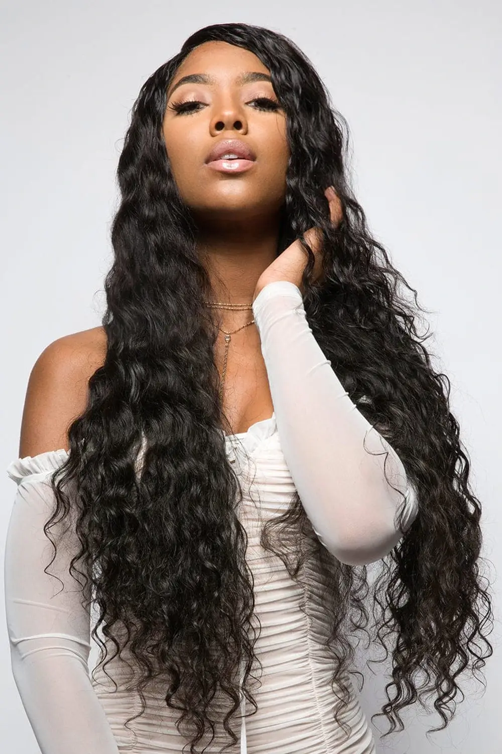 Brazilian Hair Bundles Sew in Extensions Loose Wave - Image 8