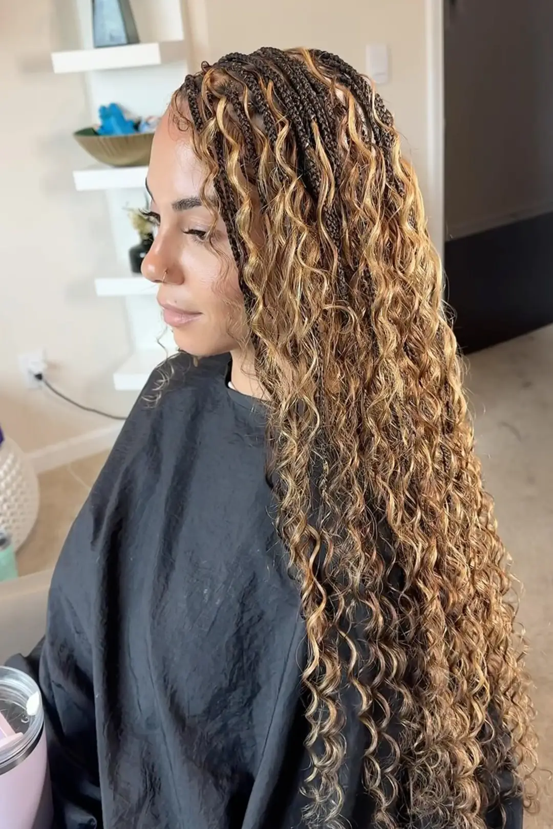 Bulk Hair Piano Color #4/#27 Deep Wave for Braiding BU30 - Image 2