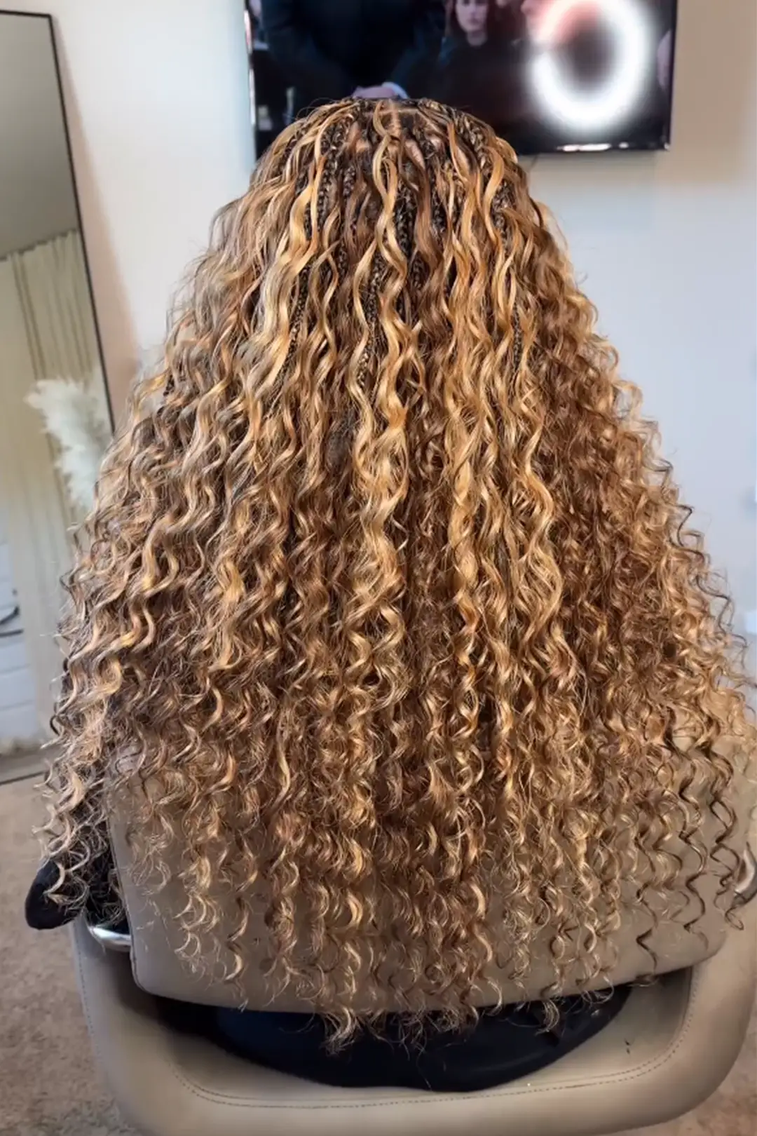 Bulk Hair Piano Color #4/#27 Deep Wave for Braiding BU30 - Image 4