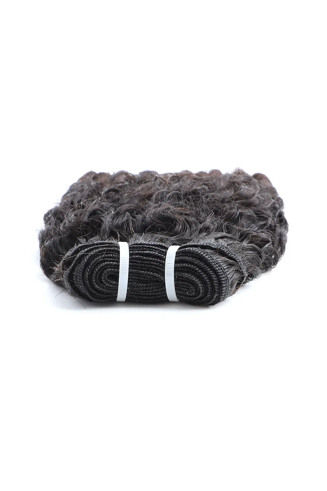 Burmese Curly with Spiral Curls Ends Bundle Cambodia Virgin Hair - Image 2
