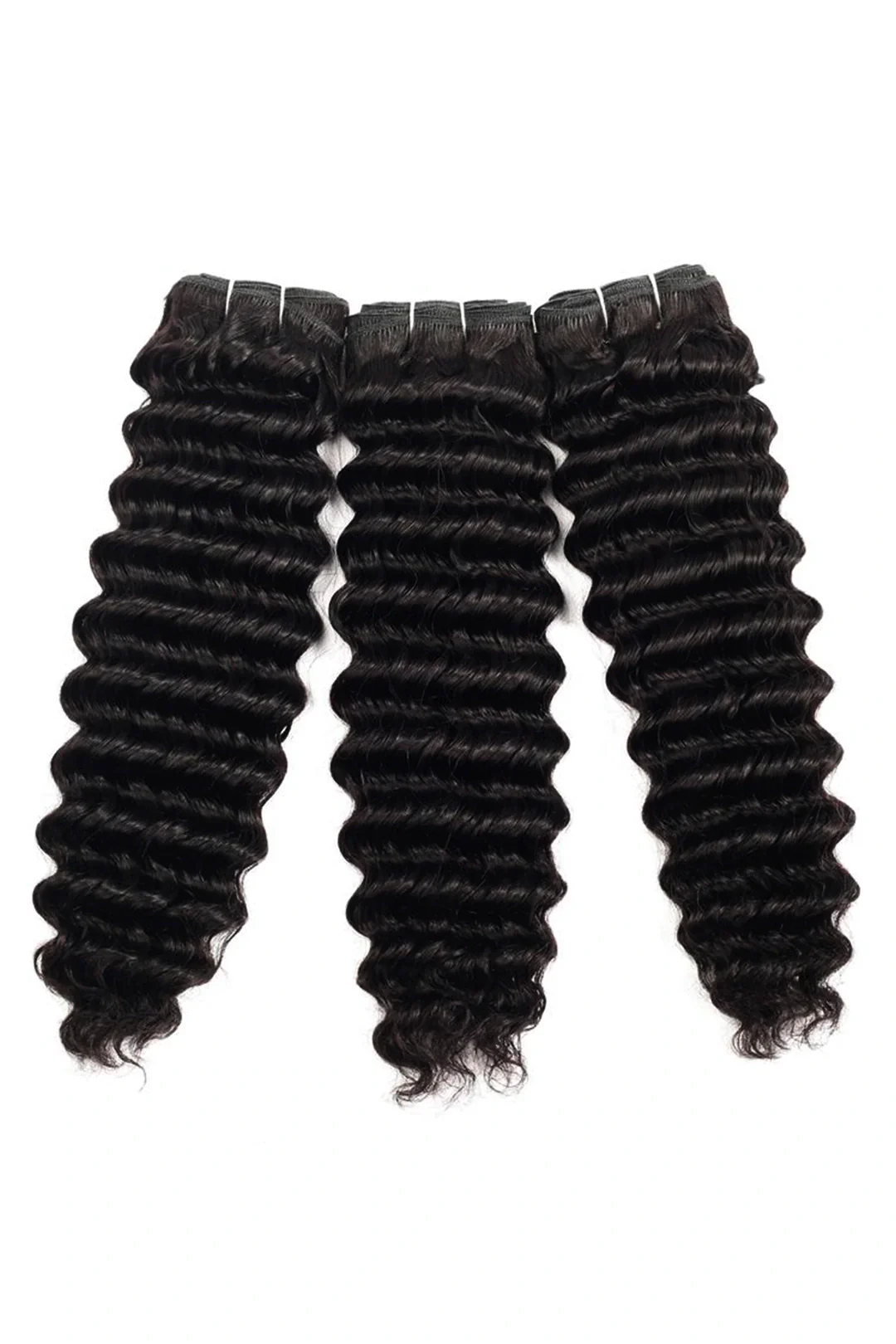 Cambodia Raw Hair Bundle Deep Wave Natural Color 12A - Image 10