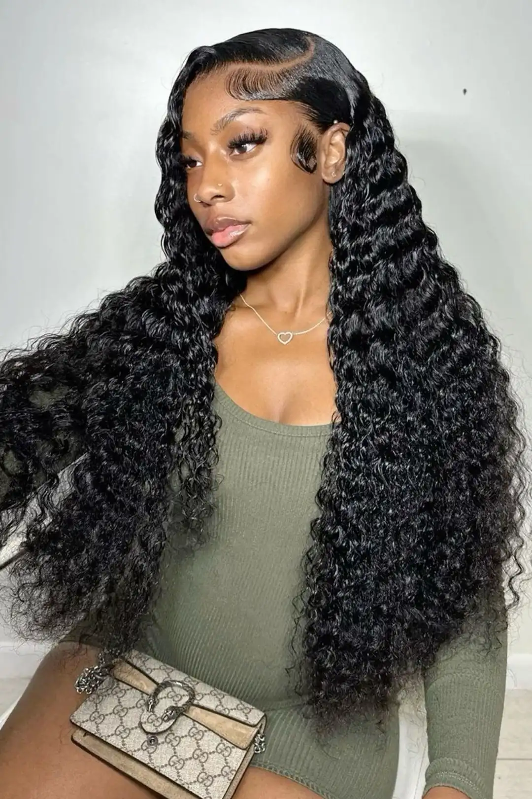 Cambodia Raw Hair Bundle Deep Wave Natural Color 12A - Image 9