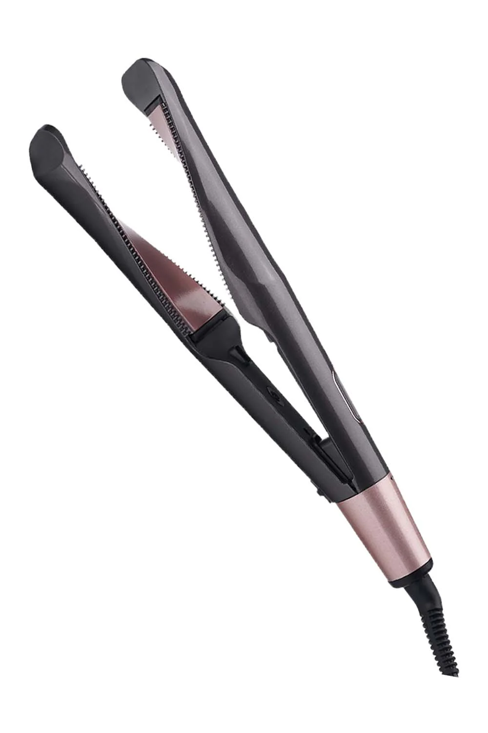 Curl and Straightener 2 in 1 Rotating Iron with Micro Guide Combs - Image 3