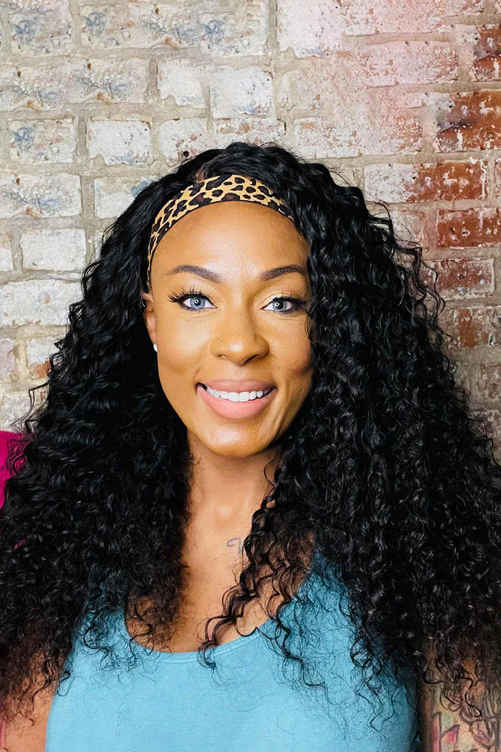 Lace Headband Wig Curly-LH02 - Image 4