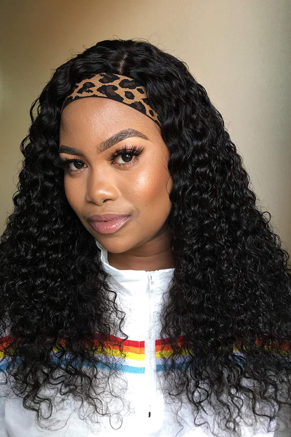 Lace Headband Wig Curly-LH02 - Image 5
