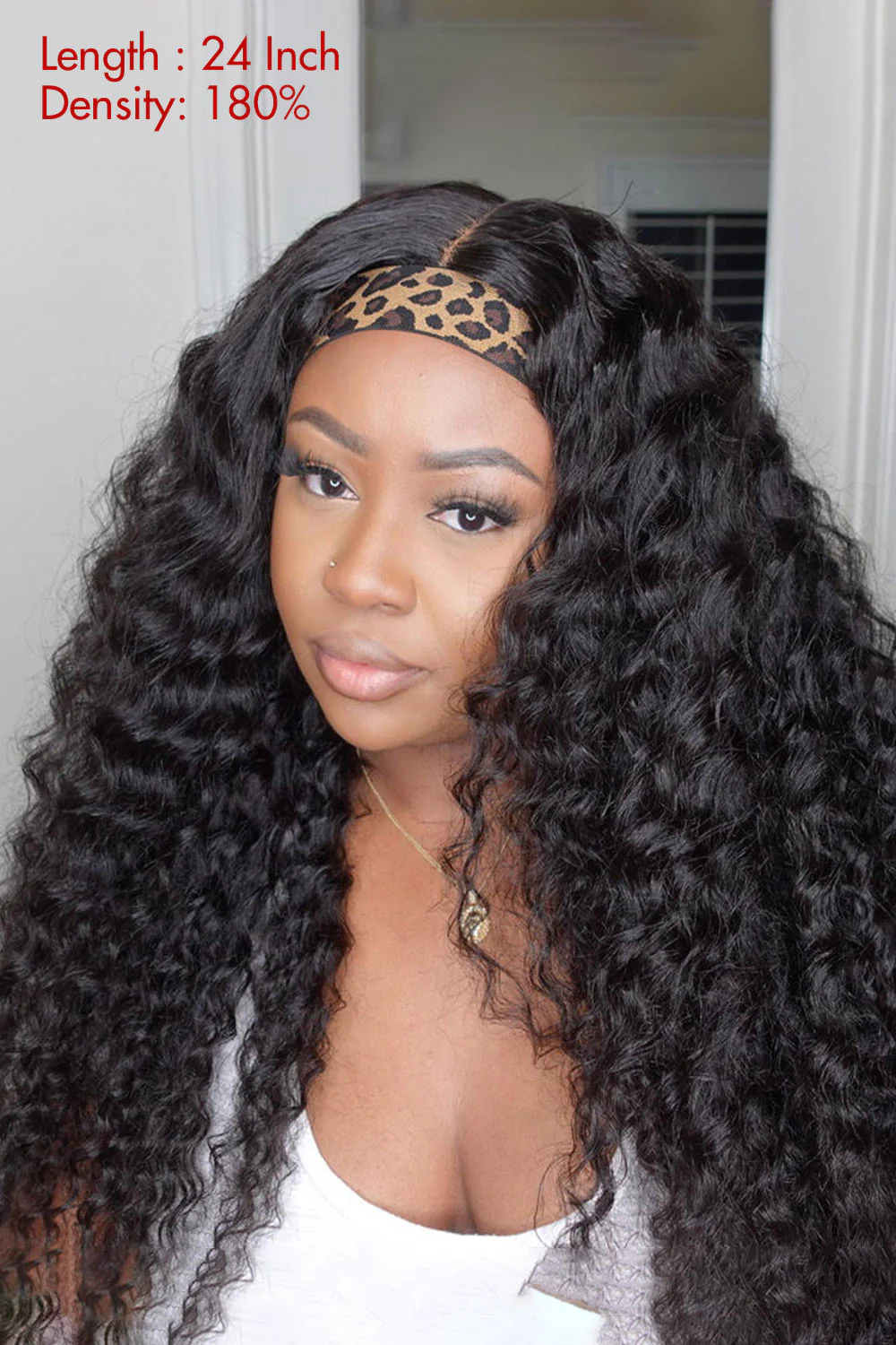 Lace Headband Wig Curly-LH02 - Image 8