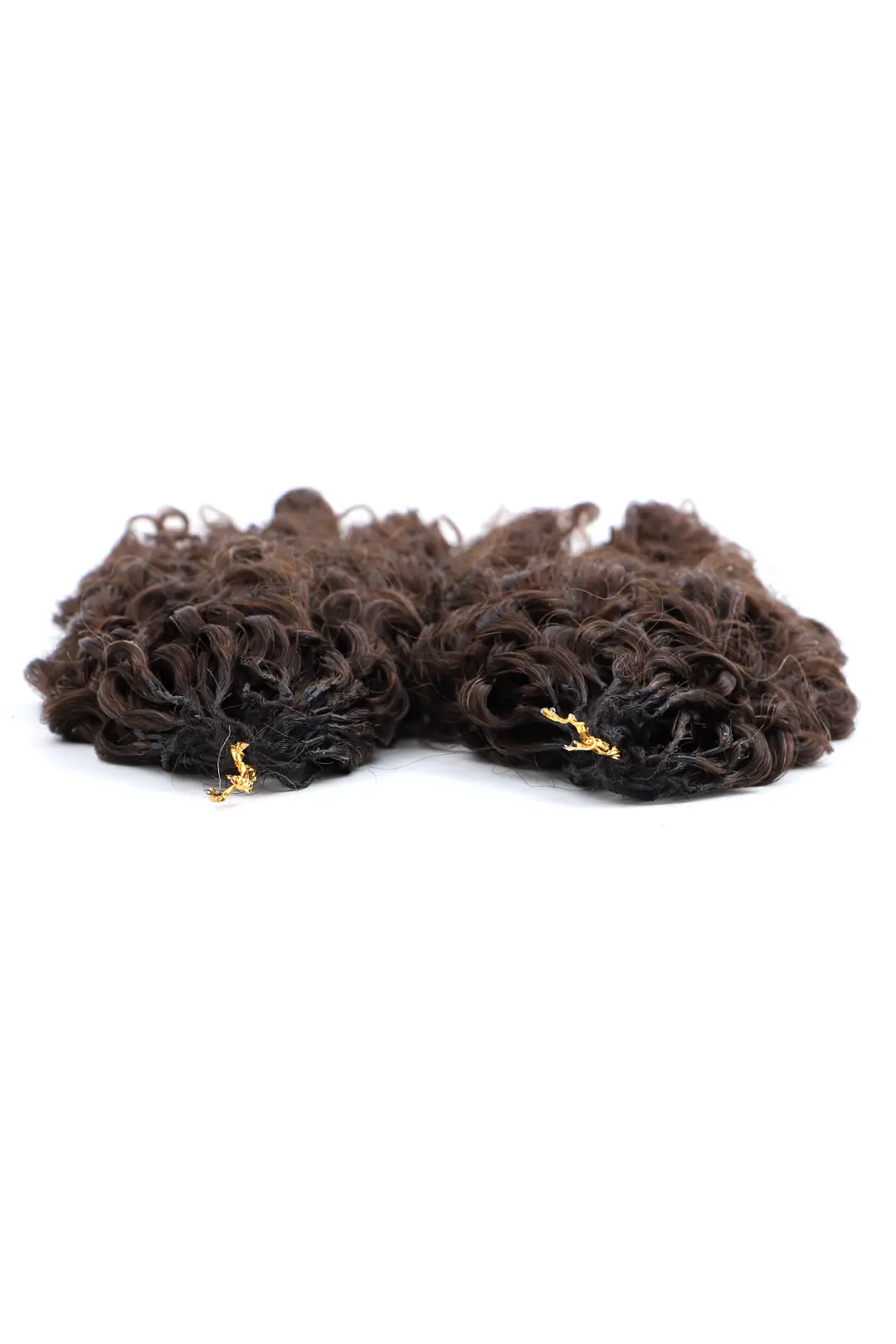 Dark Brown #4A Water Deep Wave Feather Crochet Miracle Knots Hair - Image 2