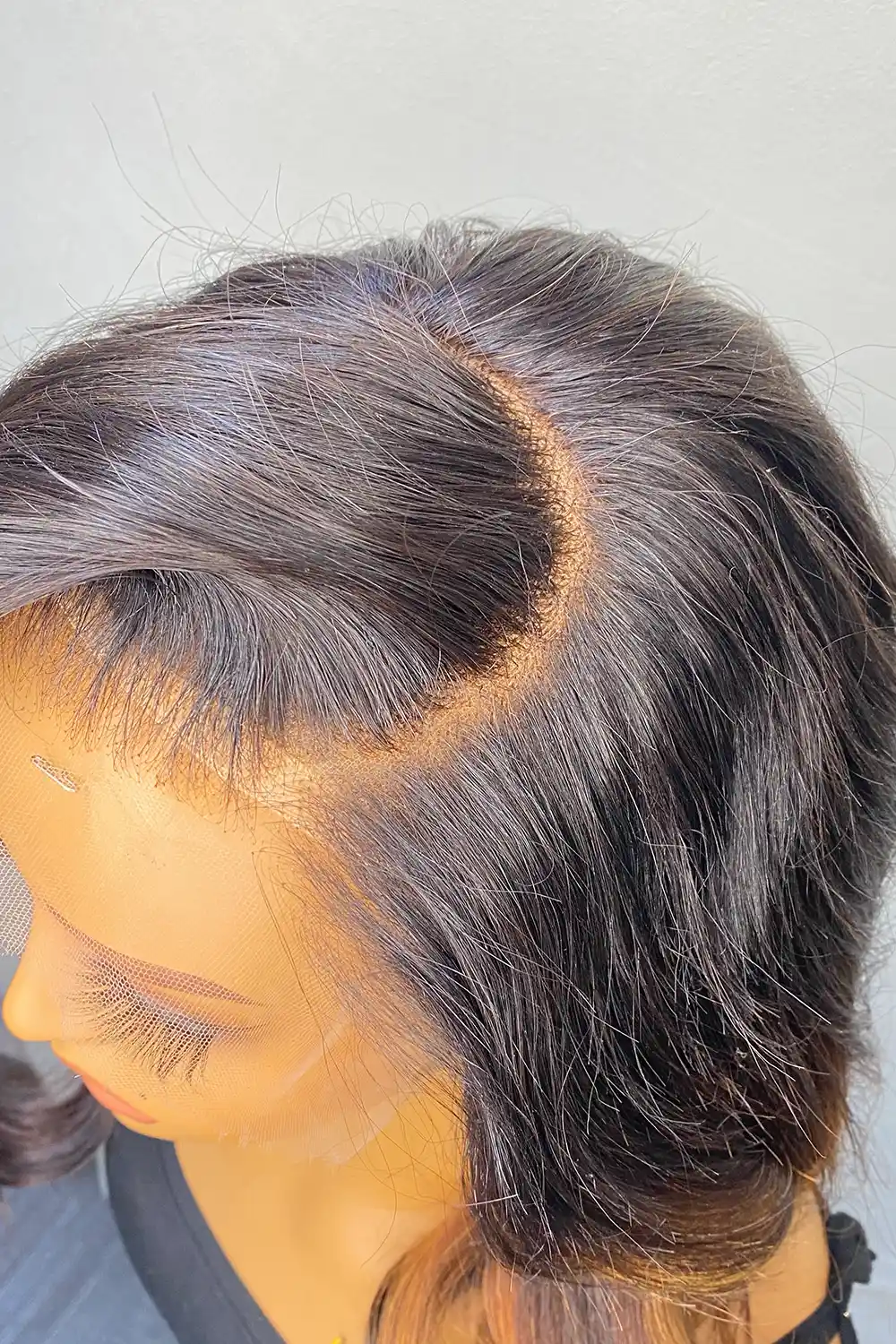 Designer Wigs-13*6 HD Ombre Brown Dark Roots Wave Wig - Image 6
