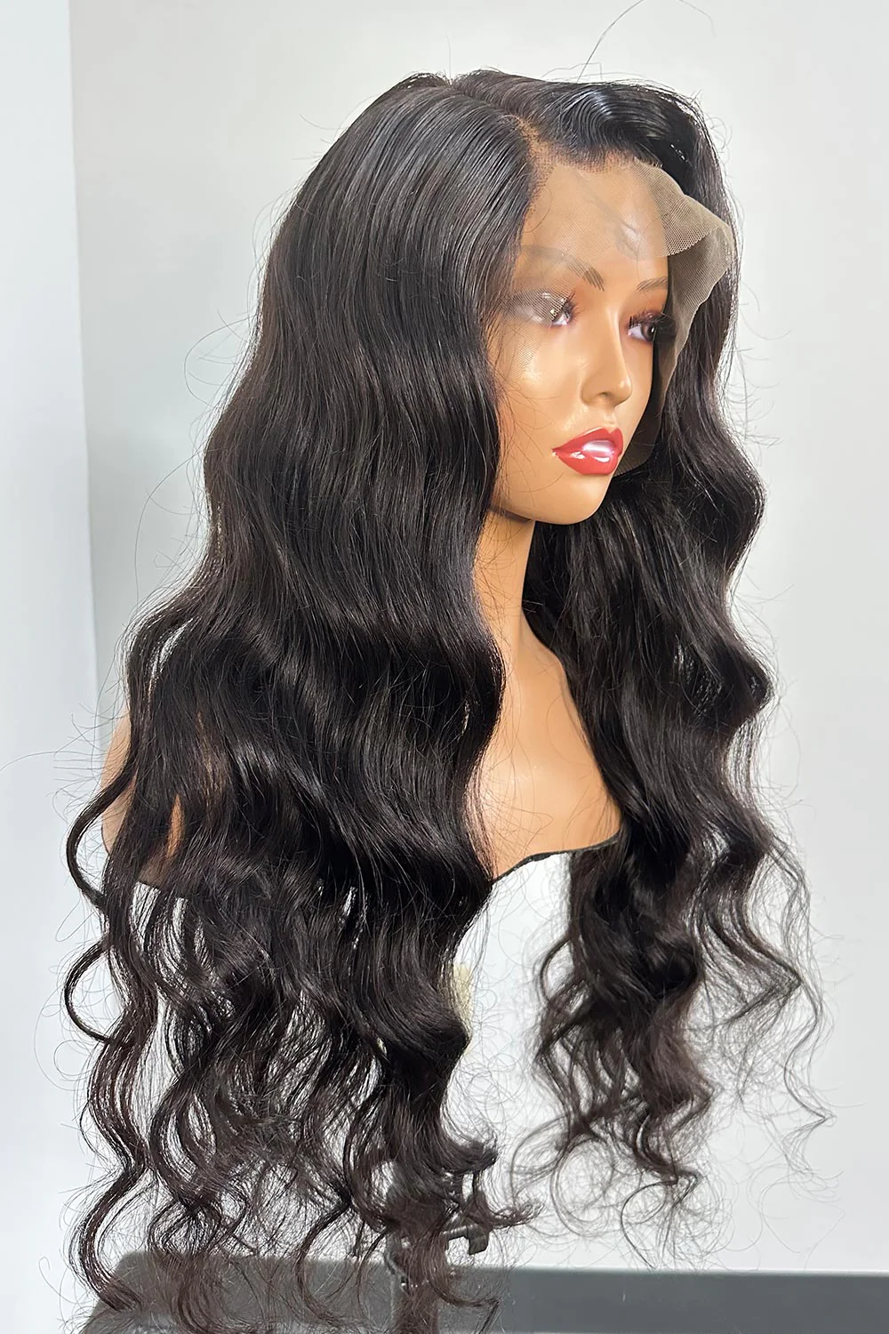 Designer Wigs-13x6 Brown Lace Dreamy & Realistic Body Wave Wigs - Image 2