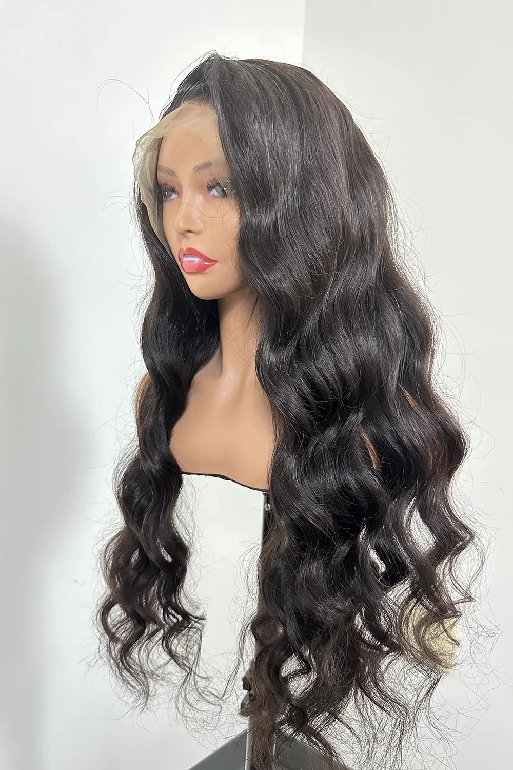 Designer Wigs-13x6 Brown Lace Dreamy & Realistic Body Wave Wigs - Image 3