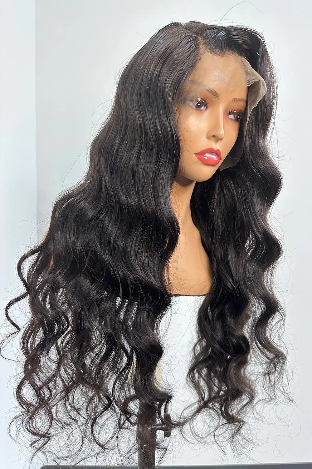 Designer Wigs-13x6 Brown Lace Dreamy & Realistic Body Wave Wigs - Image 4