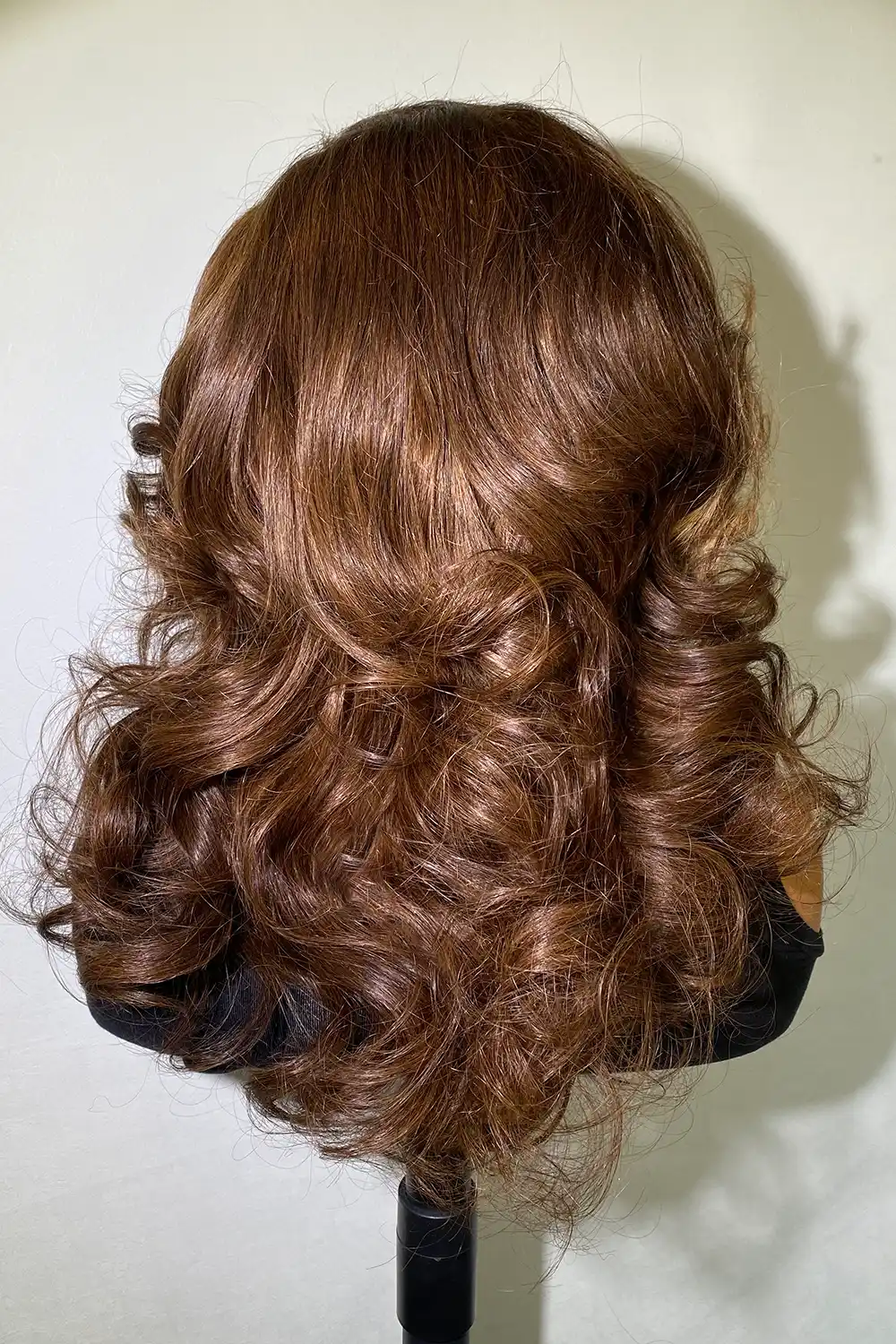 Designer Wigs-Brown Mix Black Loose Wave 13x4 Light Brown C Part - Image 3