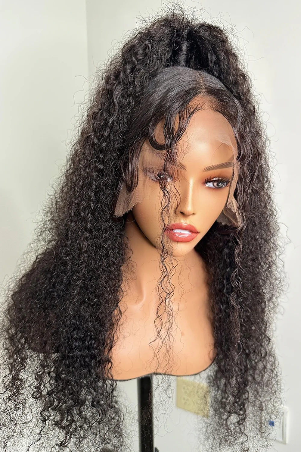 Designer Wigs-Top Deep Wave 13x4 Frontal Lace Wig Pre-plucked - Image 2