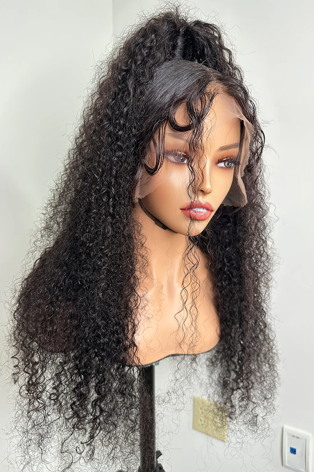 Designer Wigs-Top Deep Wave 13x4 Frontal Lace Wig Pre-plucked - Image 3