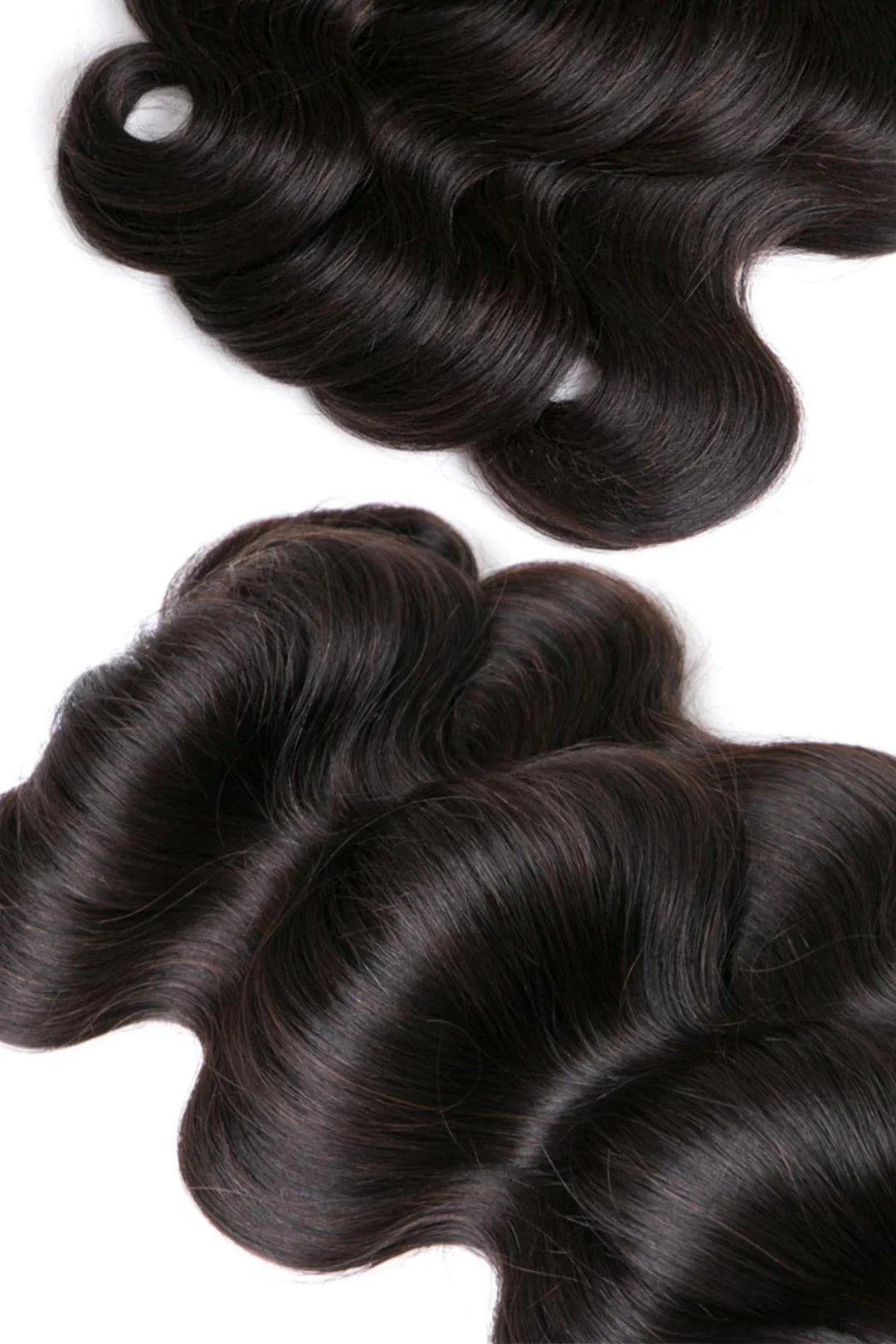 Body Wave Bulk Human Hair For Braiding Natural Black BU08 - Image 13