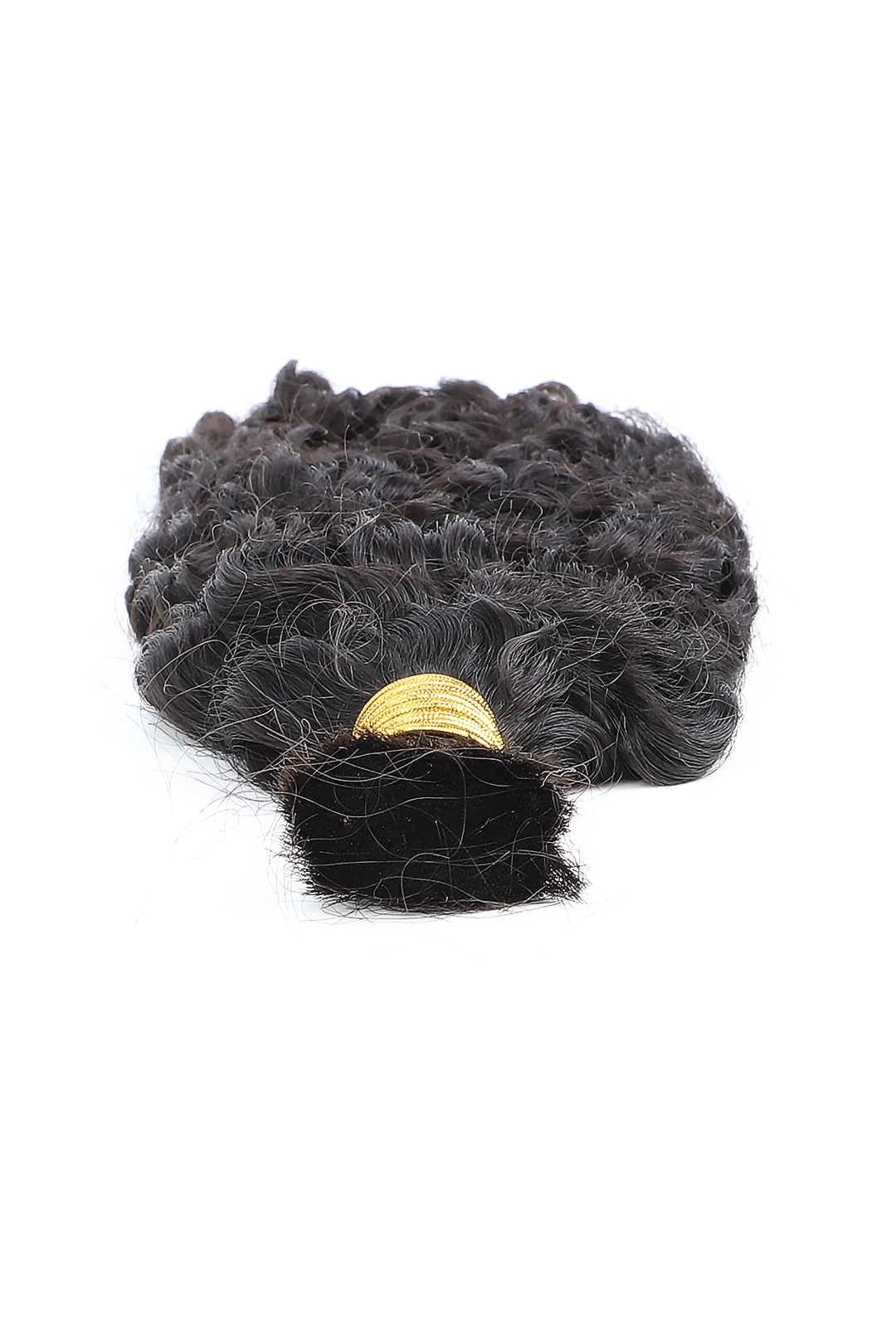 Double Drawn Burmese Curly with Spiral Curls Ends Bulk Hair - Image 2